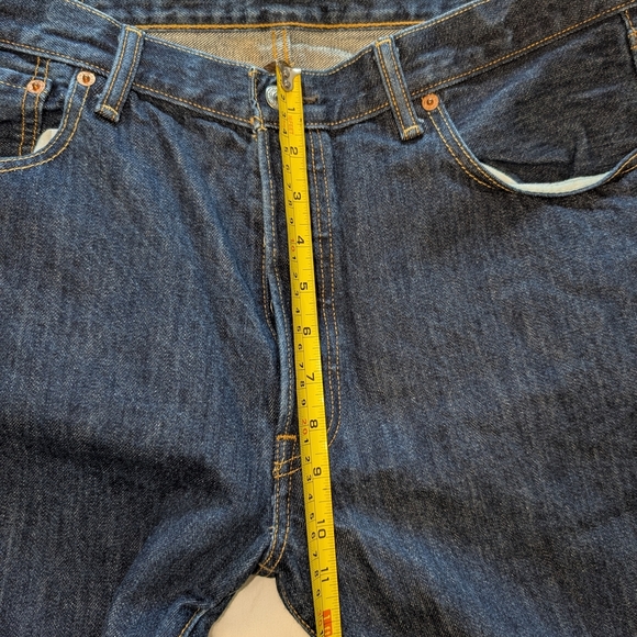 Levi's Blue Straight-Leg Jeans Classic Denim 36x34 - Picture 5 of 8
